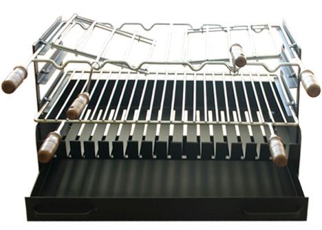 Tiroir double rotation grill